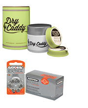 DRY CADDY + RAYOVAC SIZE 13