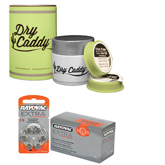 Dry Caddy + Rayovac Size 13
