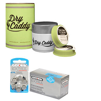 Dry Caddy + Rayovac Size 675