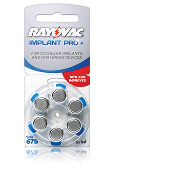 Rayovac Implant Pro+ 60 cells