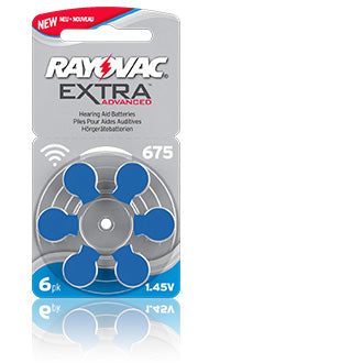 Rayovac Extra Advanced 675 - 10 packets (60 cells)