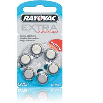 Rayovac Extra Advanced 675 - 5 packets (30 cells)
